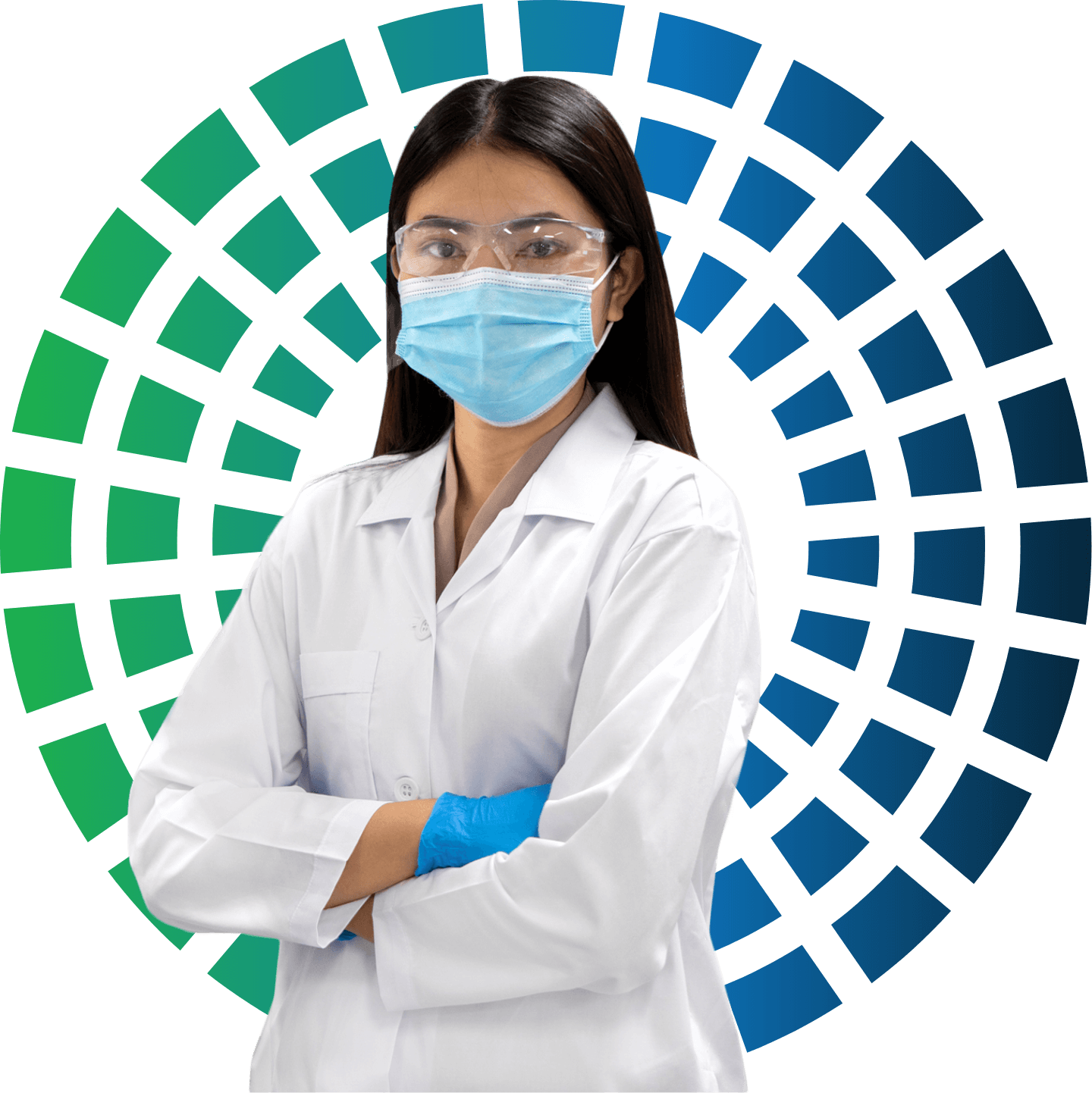 a female scientist in a lab